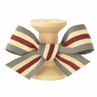 No 044 - Grey/Cream/Maroon 22mm