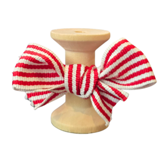 No 045 - Red Natural Stripe 25mm