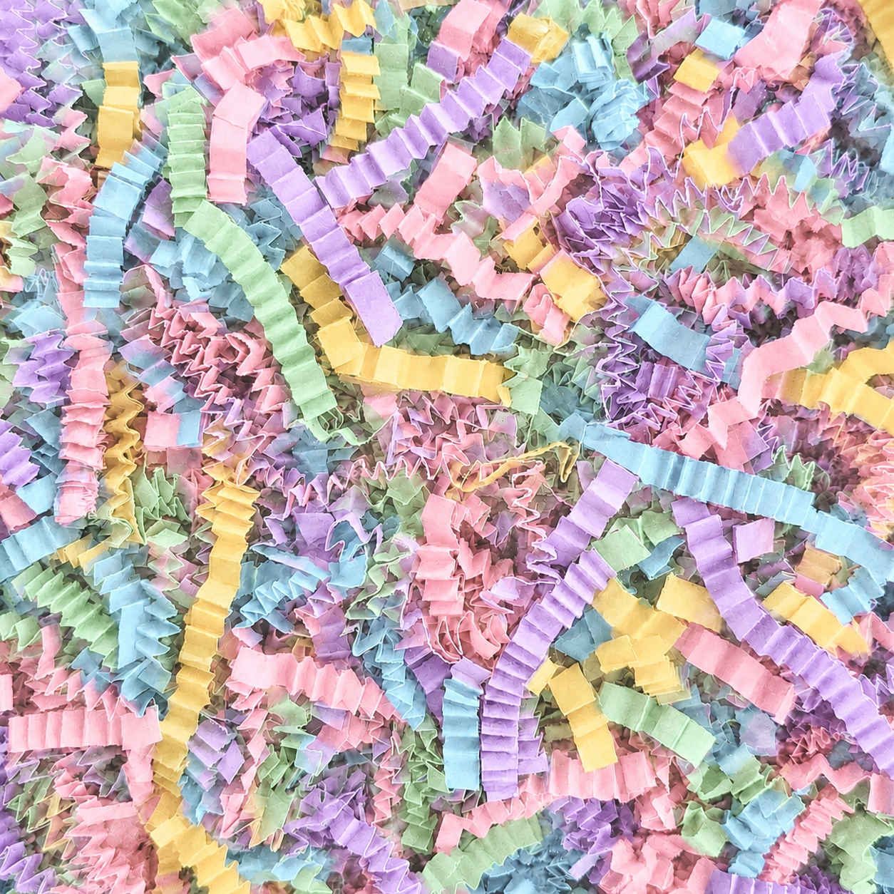 Crinkle Paper - Mixed Pastels 100g