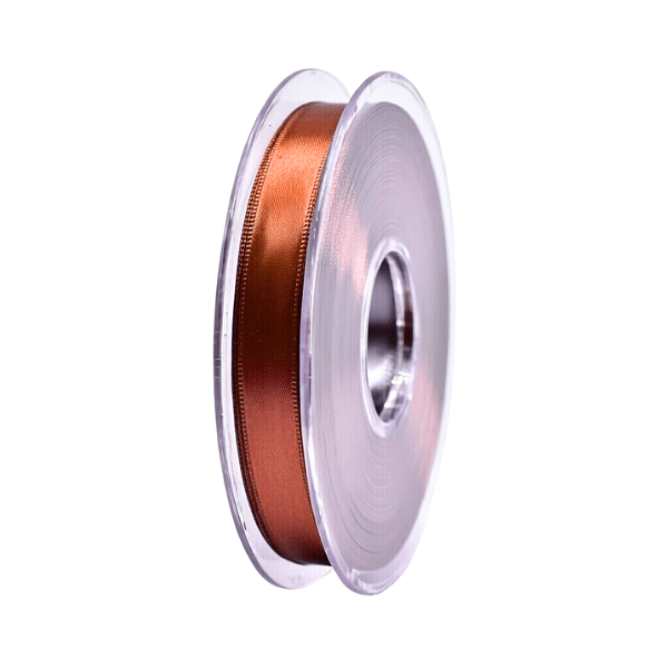 DFS 20m Saddle Brown (10mm) Satin Ribbon