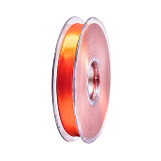 DFS 20m Tango Orange (15mm) Satin Ribbon