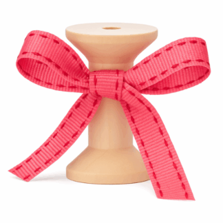 No 008B - Trieste With Red Saddle Stitch 10mm x 20m