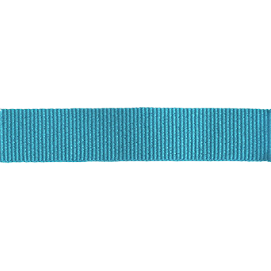 Petersham Ribbon - Solid Cyan - 15mm x 20m roll - Image 3