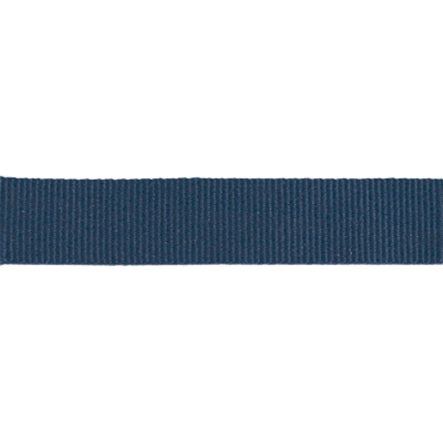 Petersham Ribbon - Solid Navy - 15mm x 20m roll - Image 3