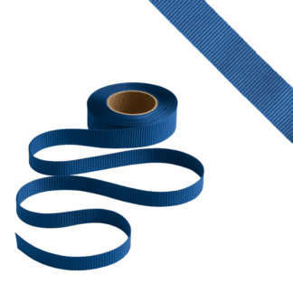 Petersham Ribbon - Solid Pastel Blue - 15mm x 20m roll