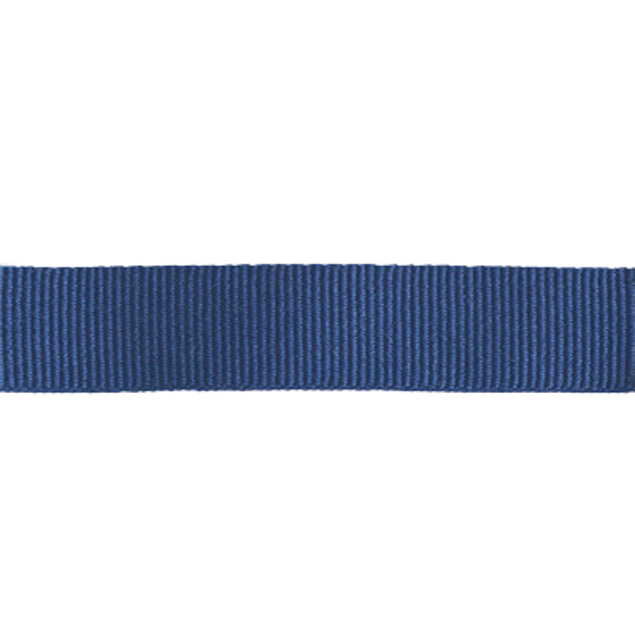 Petersham Ribbon - Solid Royal Blue - 15mm x 20m roll - Image 3