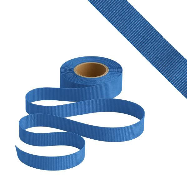 Petersham Ribbon - Solid Pastel Blue - 20mm x 20m roll