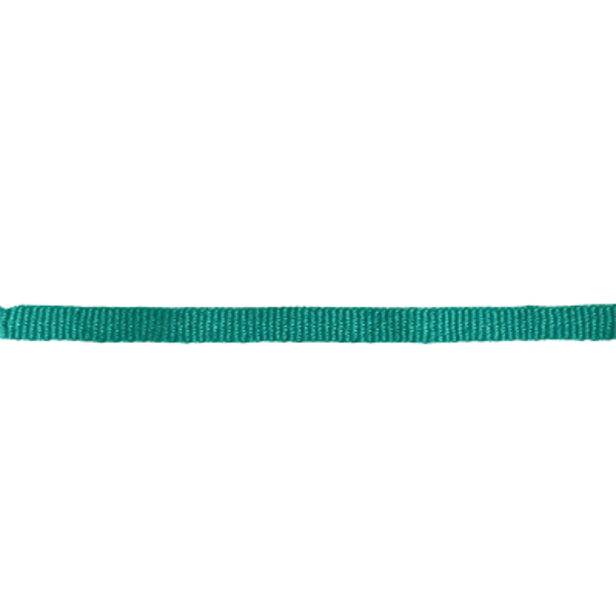 Petersham Ribbon - Solid Peacock - 4mm x 20m roll - Image 2