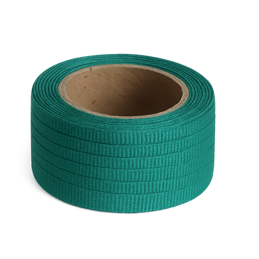 Petersham Ribbon - Solid Peacock - 4mm x 20m roll