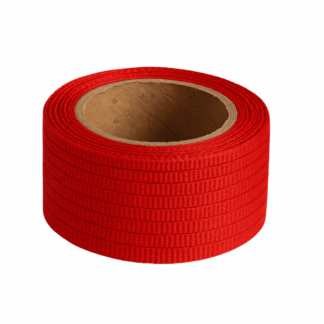 Petersham Ribbon - Solid Red - 4mm x 20m roll