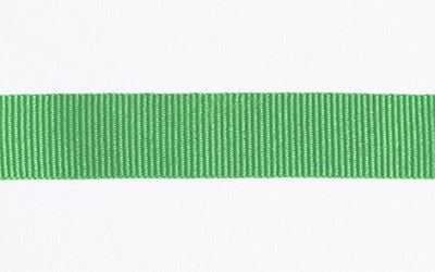 Petersham Ribbon - Solid Rainbow Green - 25mm x 20m roll - Image 3