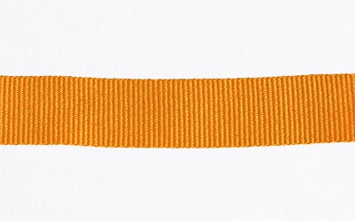 Petersham Ribbon - Solid Marigold - 25mm x 20m roll - Image 3