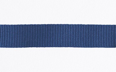 Petersham Ribbon - Solid Royal Blue - 25mm x 20m roll - Image 3