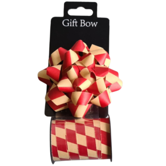 Giftset - Paper Ribbon Cards (Red & Kraft)
