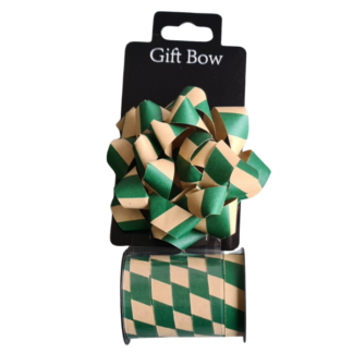 Giftset - Paper Ribbon Cards (Green & Kraft)