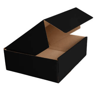 Black Gift Shipper Box - Large 300mm x 260mm x 100mm