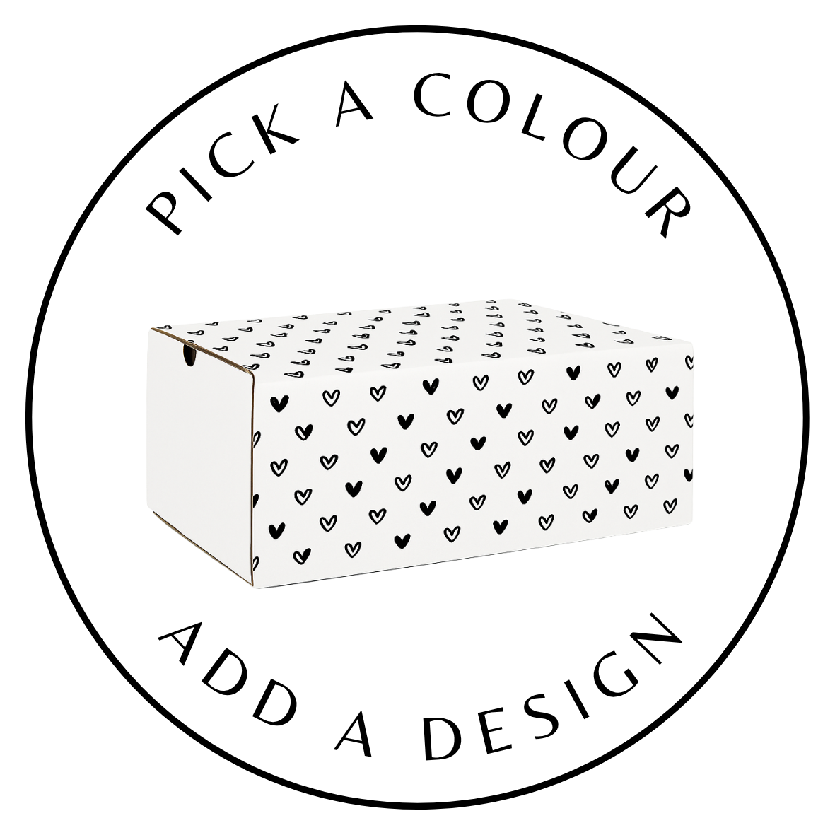Design Match-box (S) - White Kraft 175 x 115 x 75mm