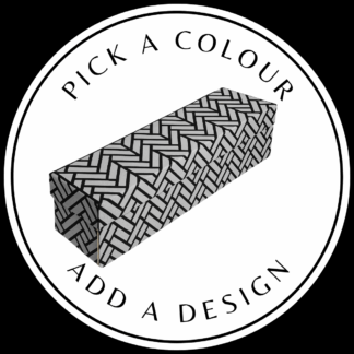 Design Wine Box - Black Kraft 405 x 102 x 100mm (10 Boxes)