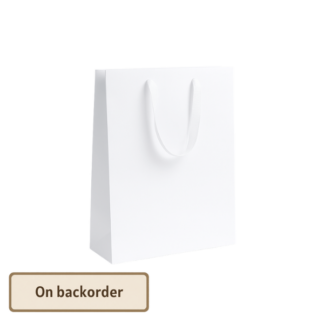 White A5 220 x 160 x 80mm with Ribbon handles