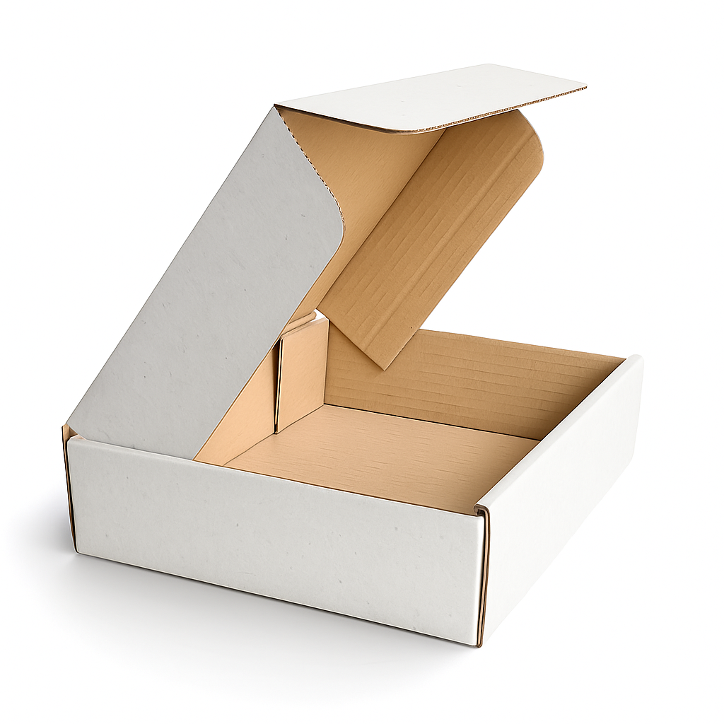 Shipper Box LL White Kraft – 270 × 190 × 80 mm (Pack of 10)