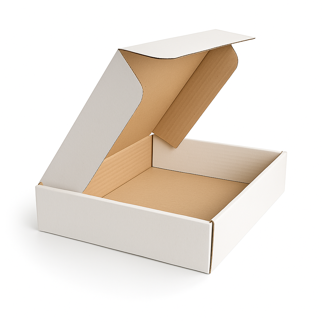 Shipper Box AA White Kraft – 335 × 140 × 70 mm (Pack of 10)