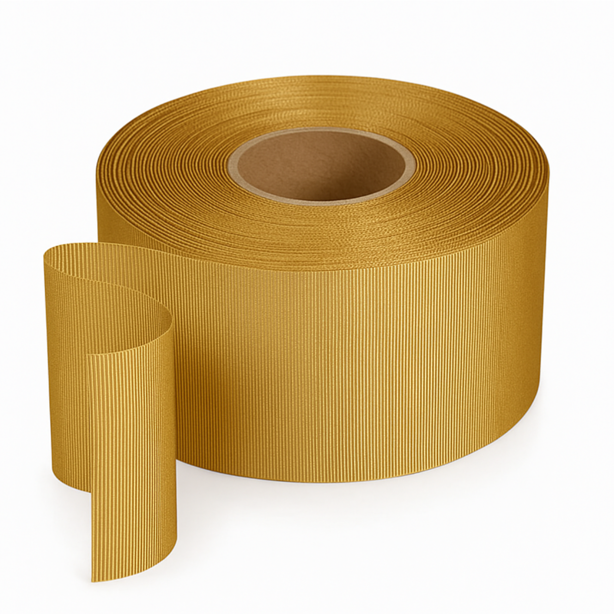 Petersham Ribbon – Solid Antique Gold – 60mm x 20m roll – Paper ...