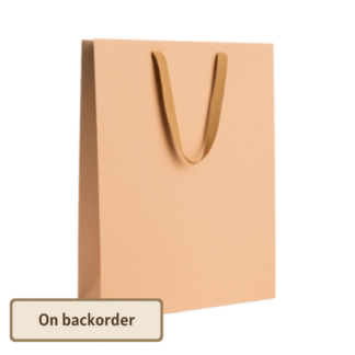Brown Kraft A4 320 x 250 x 130mm with Ribbon handles