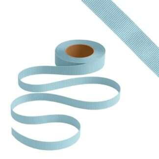 Petersham Ribbon - Solid Inca Blue - 15mm x 20m roll