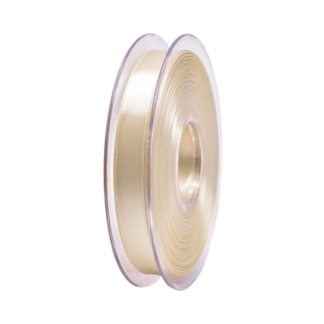 DFS 20m Cream (15mm) Satin Ribbon