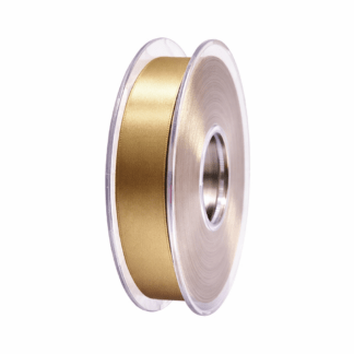 DFS 20m Gold Leaf (25mm) Satin Ribbon