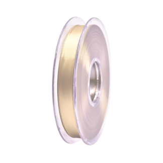 DFS 20m Oyster Dark Cream (25mm) Satin Ribbon