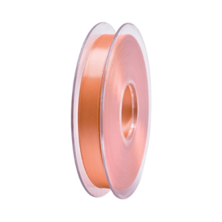 DFS 20m Peach Melba (15mm) Satin Ribbon