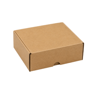 Shipper Box XS Brown Kraft – 160 × 140 × 50 mm (Pack of 10)
