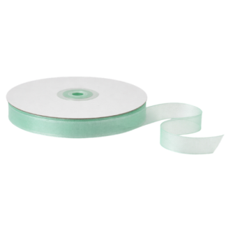 RIBBON - ORGANZA 18 MM AQUA BLUE