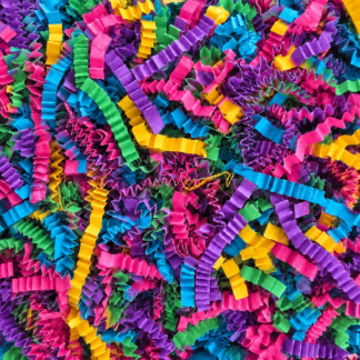Crinkle Paper - Mixed Brights100g